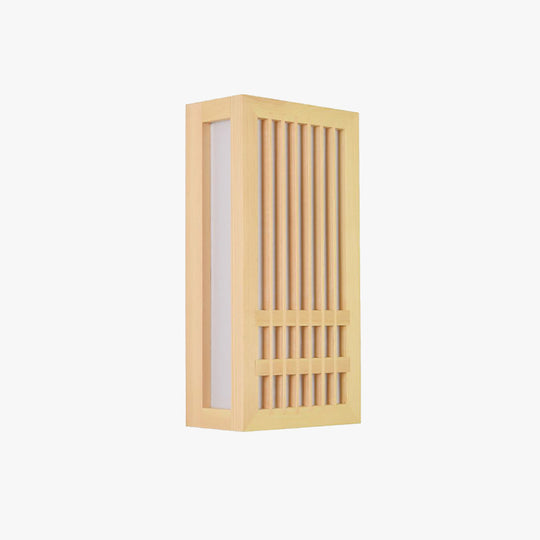 OakRay | Wandleuchte mit Holzlamellen und LED