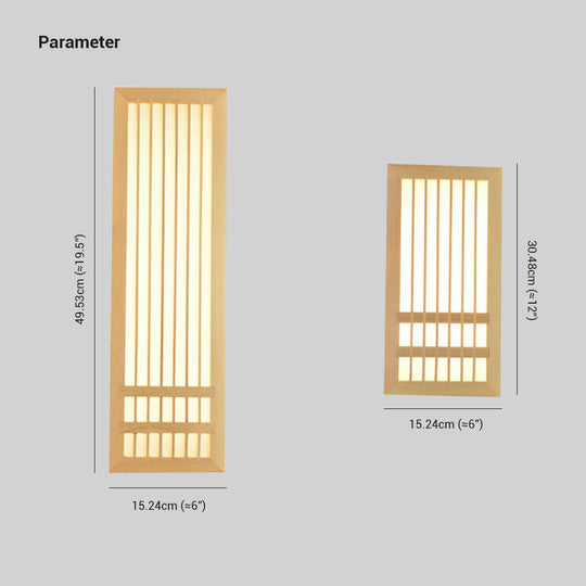 OakRay | Wandleuchte mit Holzlamellen und LED