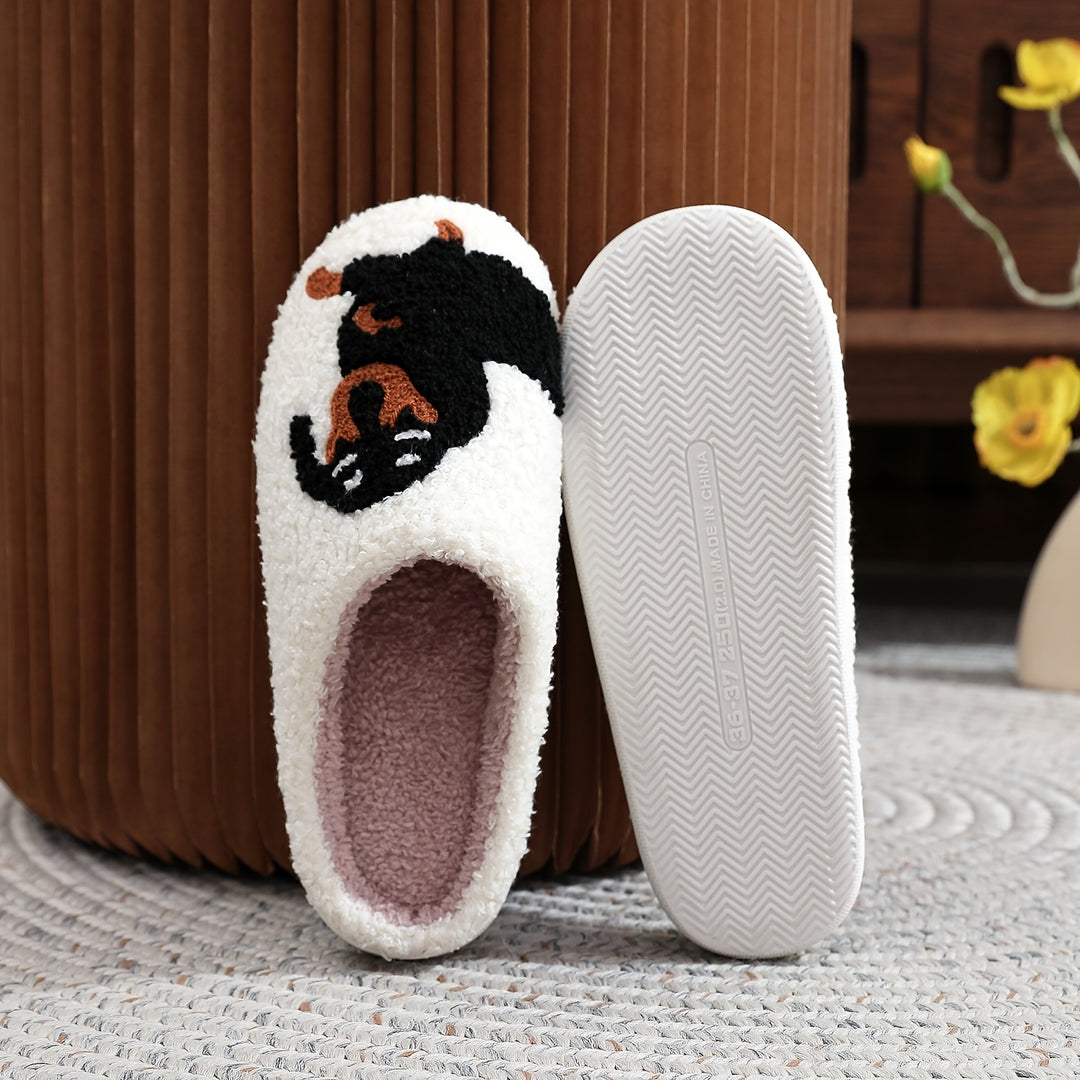 PawsWarm | Komfortable Hausschuhe mit Niedlichem Hundedesign und Weichem Futter5