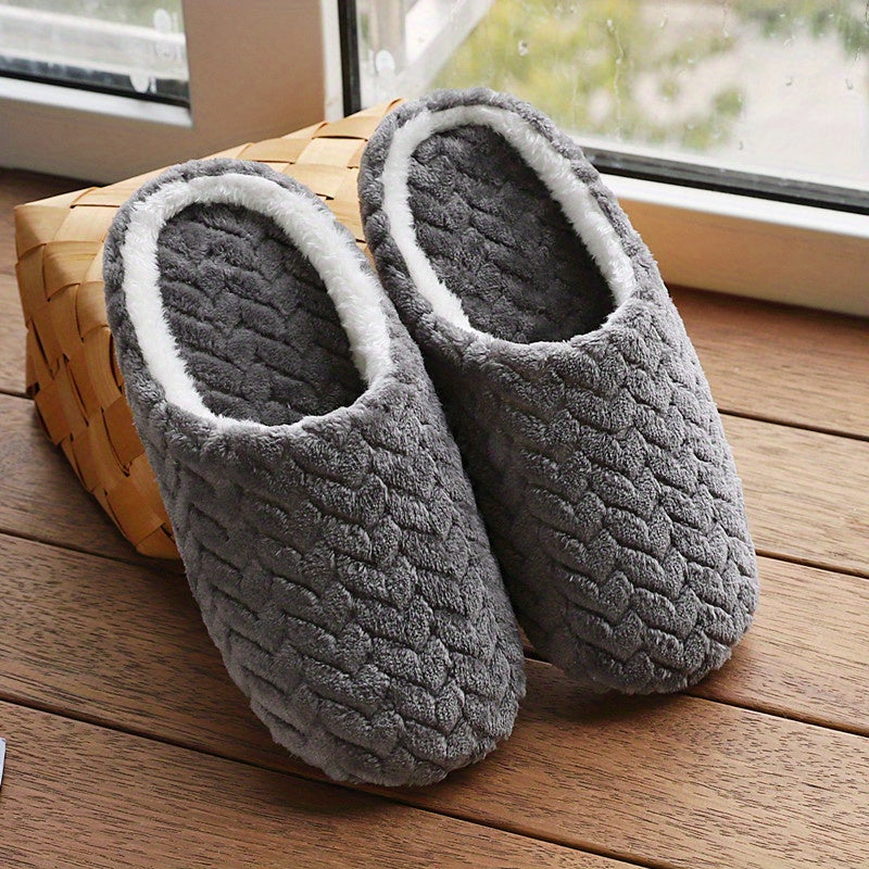 PlushHaven | Kuschelige, Rutschfeste Hausschuhe für den Winter3