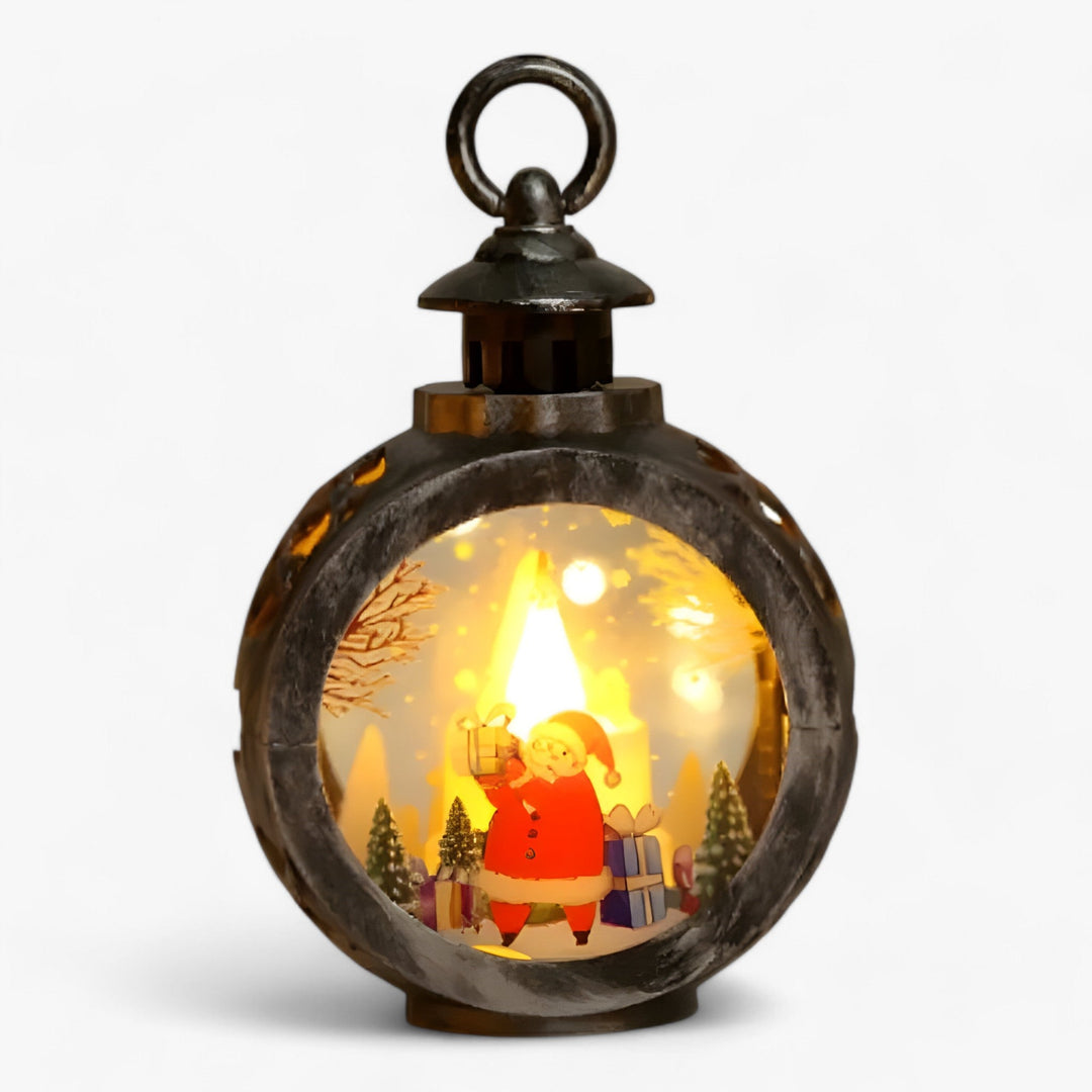 SnowGlow | Festliche LED-Laterne mit Flammeneffekt9