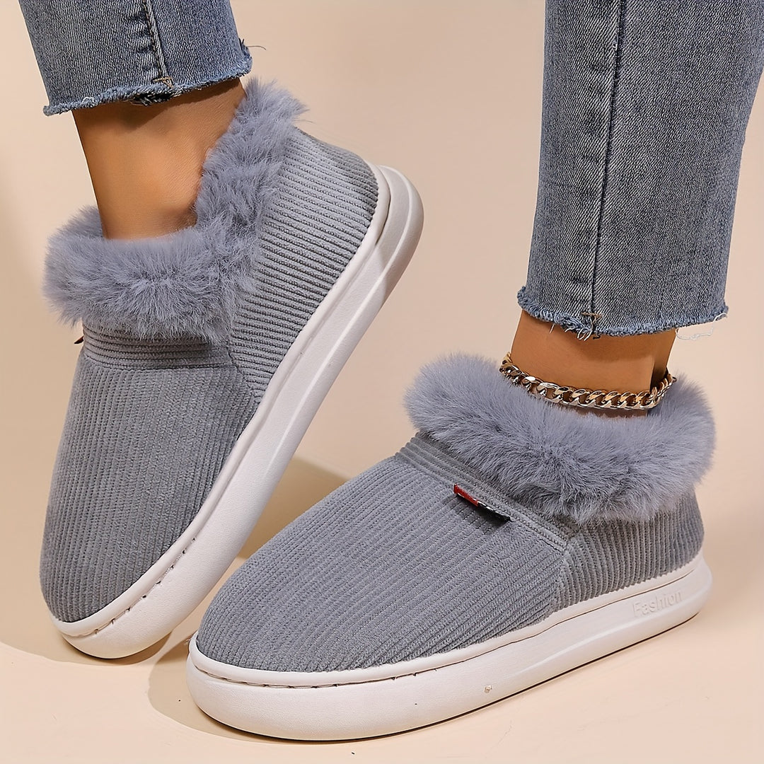 SoftPaws | Flauschige Hausschuhe mit Plüschfutter für Gemütlichkeit und Wärme13