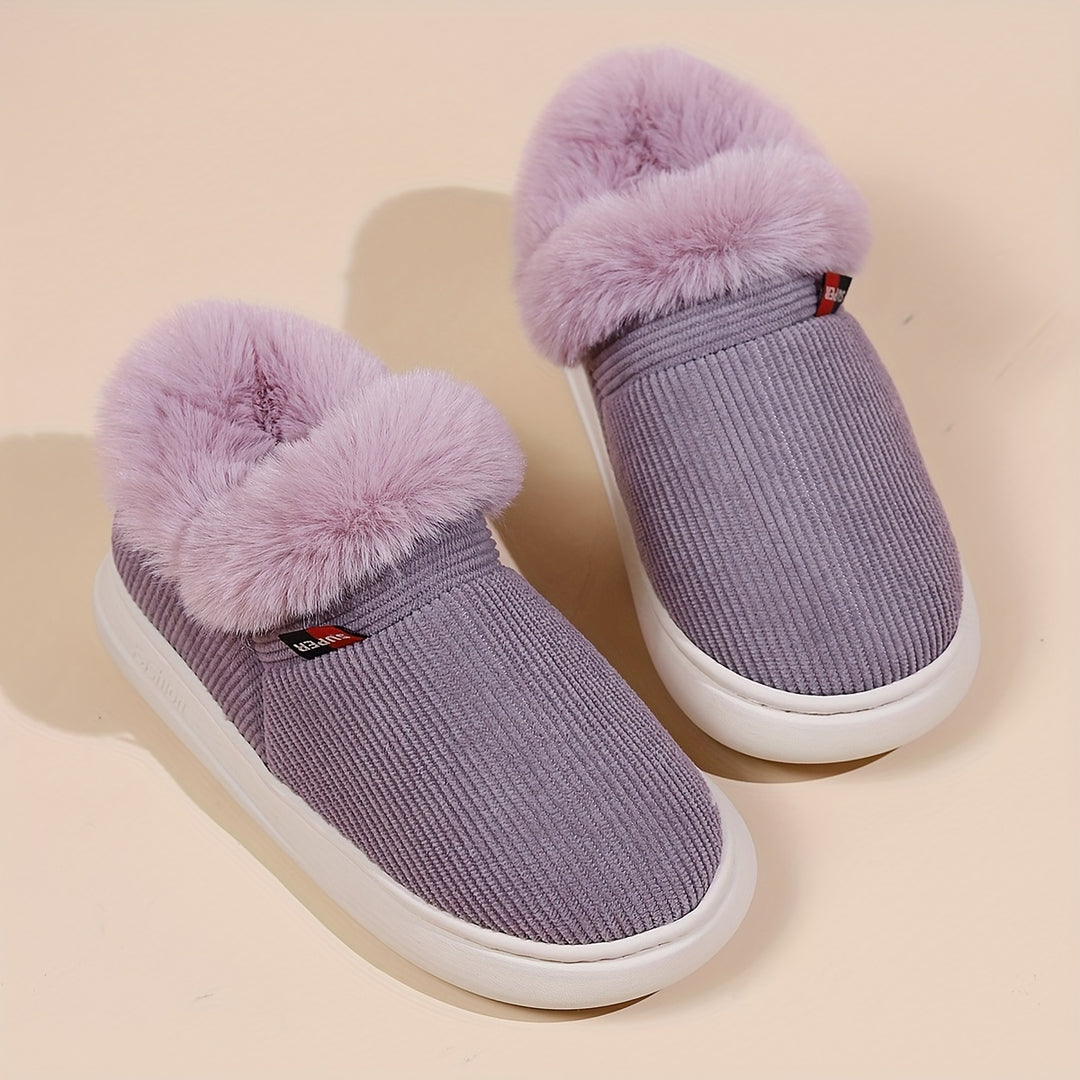 SoftPaws | Flauschige Hausschuhe mit Plüschfutter für Gemütlichkeit und Wärme5
