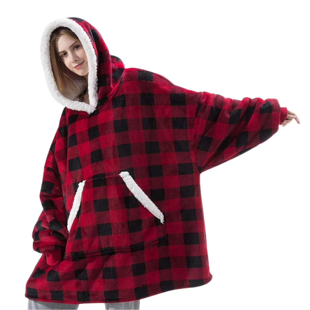 WarmWrap | Kuscheliger Oversize-Decken-Hoodie14