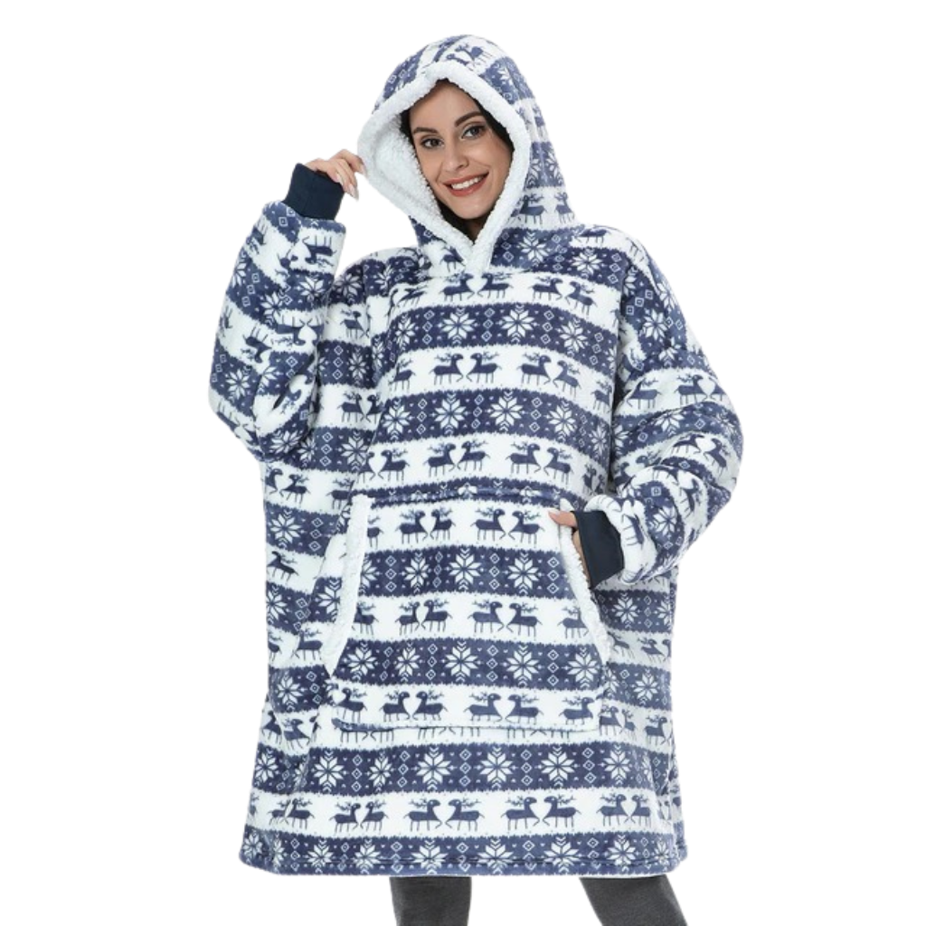 WarmWrap | Kuscheliger Oversize-Decken-Hoodie20