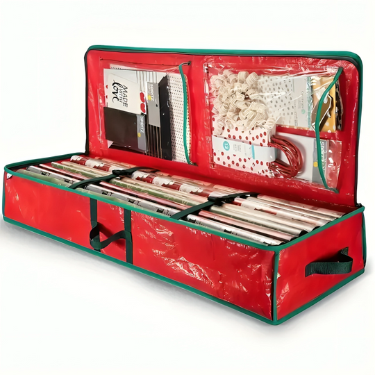 WrapKeeper | Platzsparender Geschenkpapier-Organizer12