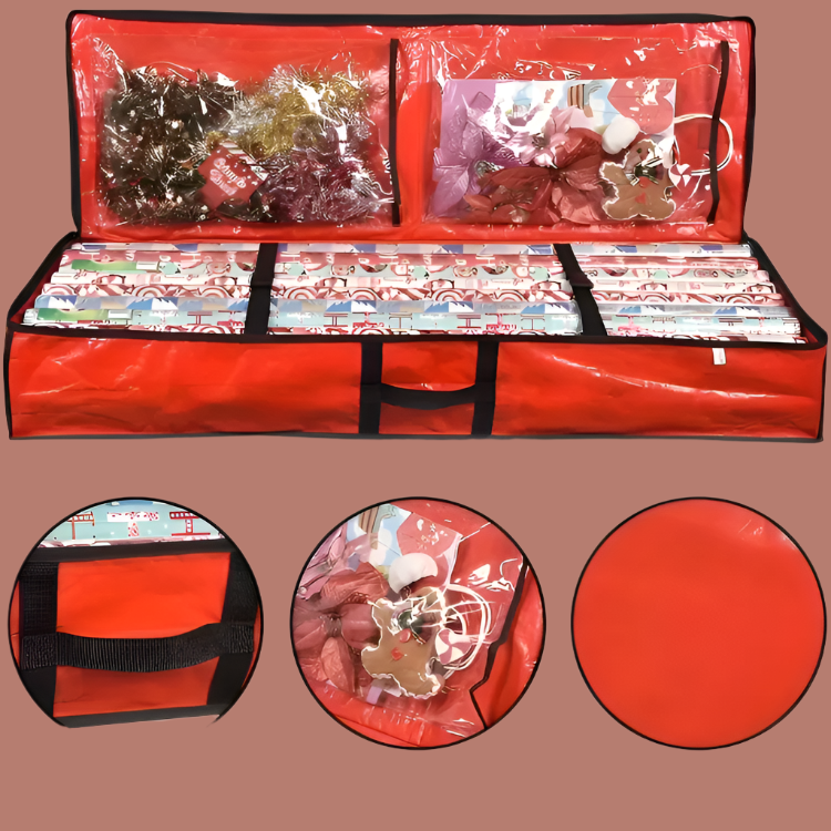 WrapKeeper | Platzsparender Geschenkpapier-Organizer2