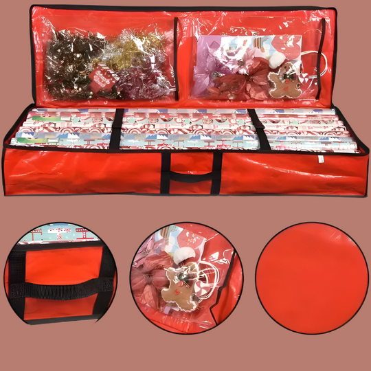 WrapKeeper | Platzsparender Geschenkpapier-Organizer2