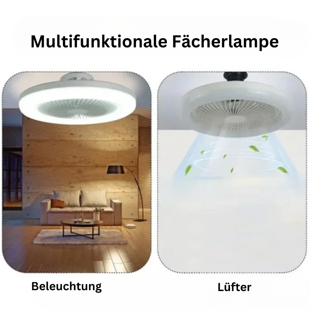 VentiShine™ | Multifunktionale & Moderne Ventilatorleuchte