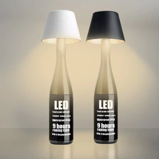 GlamLamp | Elegante LED-Flaschenlampe