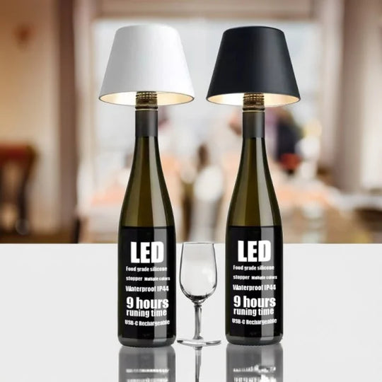 GlamLamp | Elegante LED-Flaschenlampe