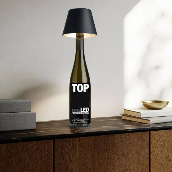 GlamLamp | Elegante LED-Flaschenlampe