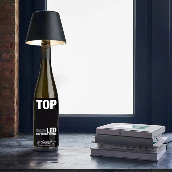 GlamLamp | Elegante LED-Flaschenlampe