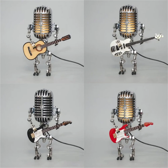 GuitarGlow | Einzigartige Gitarren-Roboterlampe