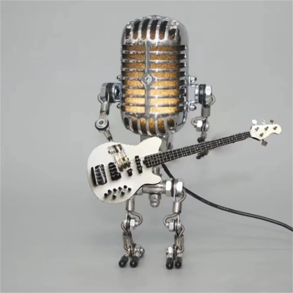 GuitarGlow | Einzigartige Gitarren-Roboterlampe