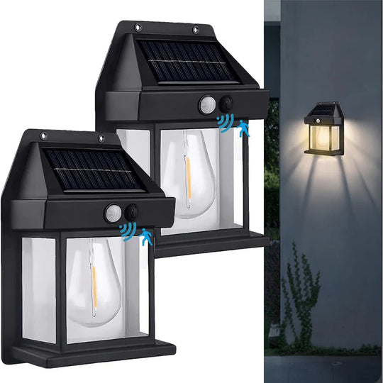SunLume| Moderne & Luxuriöse Solar-Wandleuchte