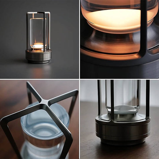 LuxAura | Luxus & Elegante Kabellose Tischlampe