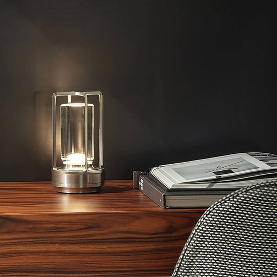 LuxAura | Luxus & Elegante Kabellose Tischlampe